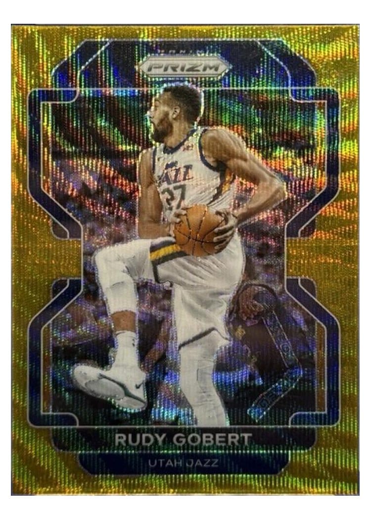 2021-22 Panini Prizm Base Set Rudy Gobert #239 card