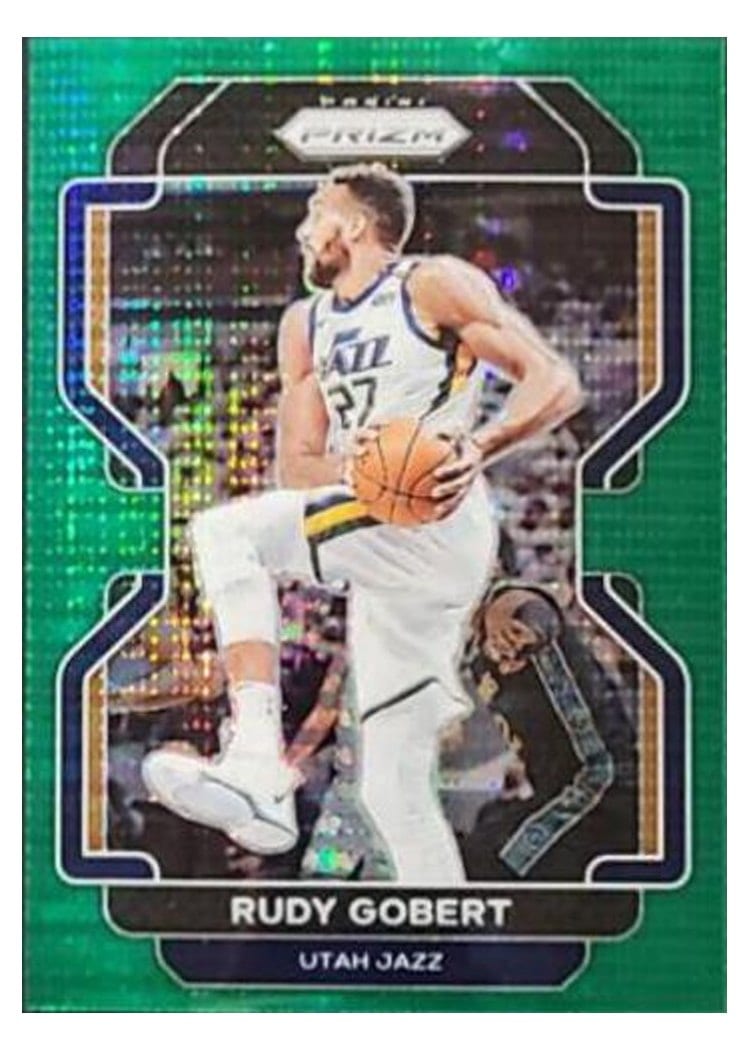 2021-22 Panini Prizm Base Set Rudy Gobert #239 card