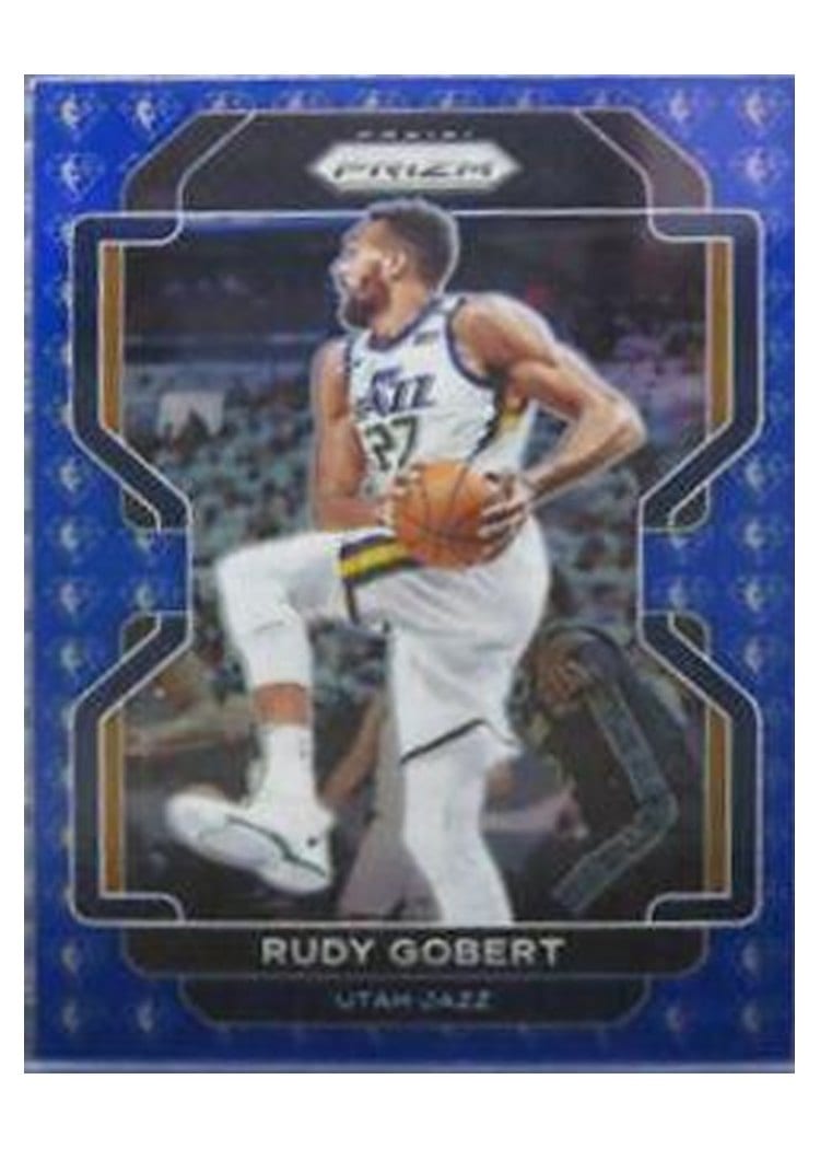 2021-22 Panini Prizm Base Set Rudy Gobert #239 card