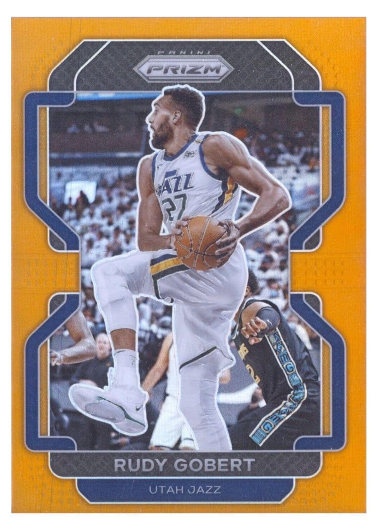 2021-22 Panini Prizm Base Set Rudy Gobert #239 card