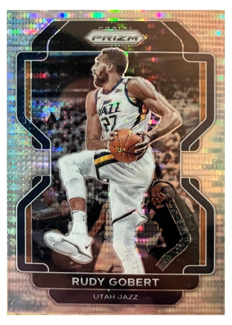 2021-22 Panini Prizm Base Set Rudy Gobert #239 card