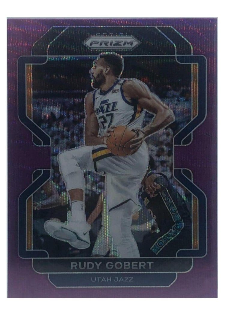 2021-22 Panini Prizm Base Set Rudy Gobert #239 card