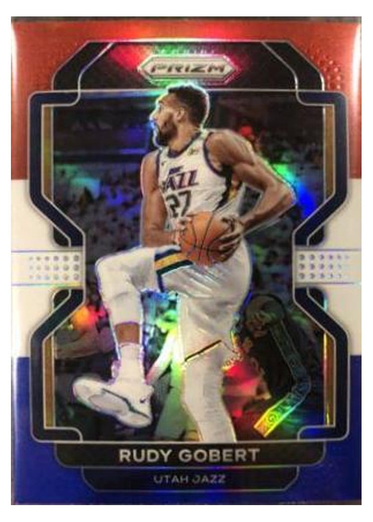 2021-22 Panini Prizm Base Set Rudy Gobert #239 card