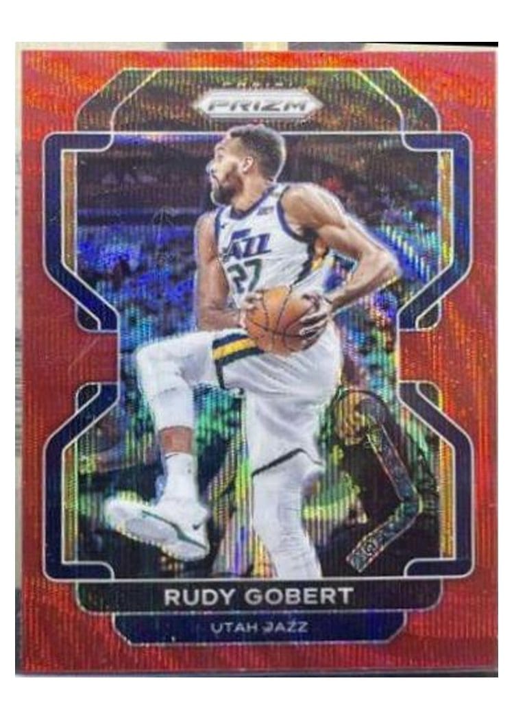 2021-22 Panini Prizm Base Set Rudy Gobert #239 card