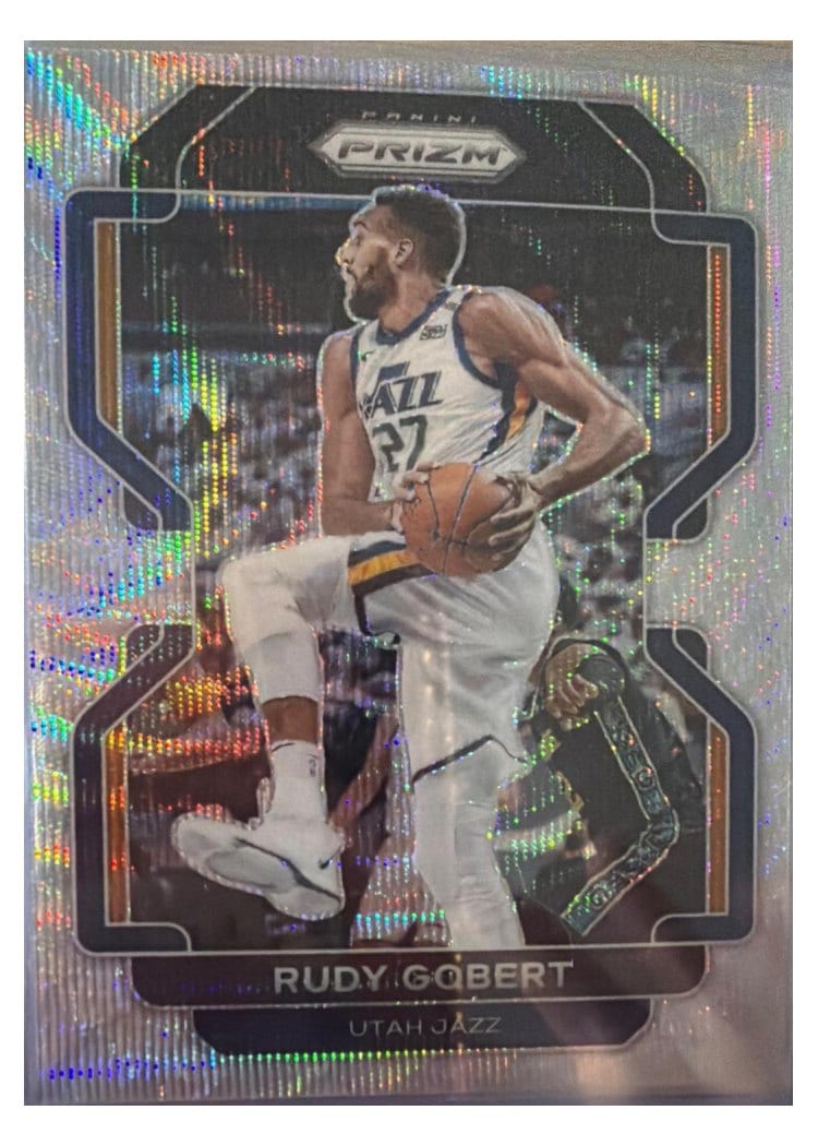 2021-22 Panini Prizm Base Set Rudy Gobert #239 card