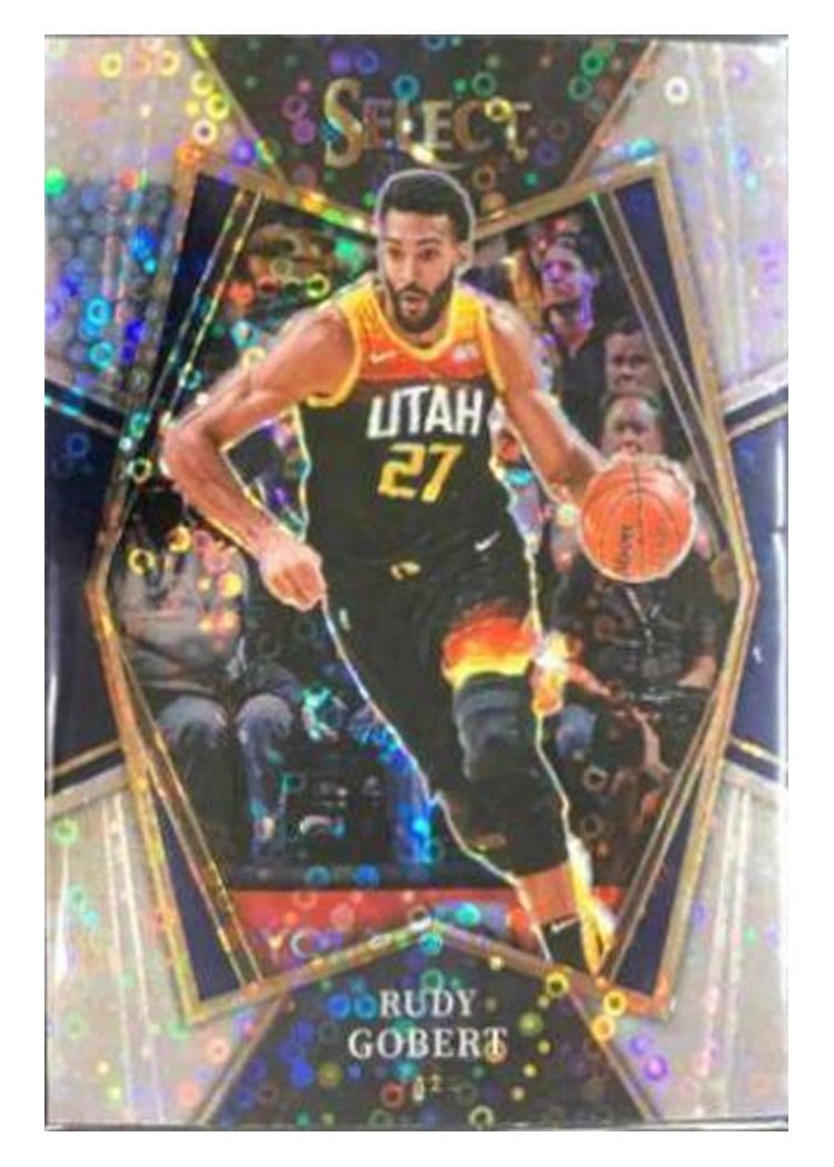 2021-22 Panini Select Base Set Rudy Gobert #179 card