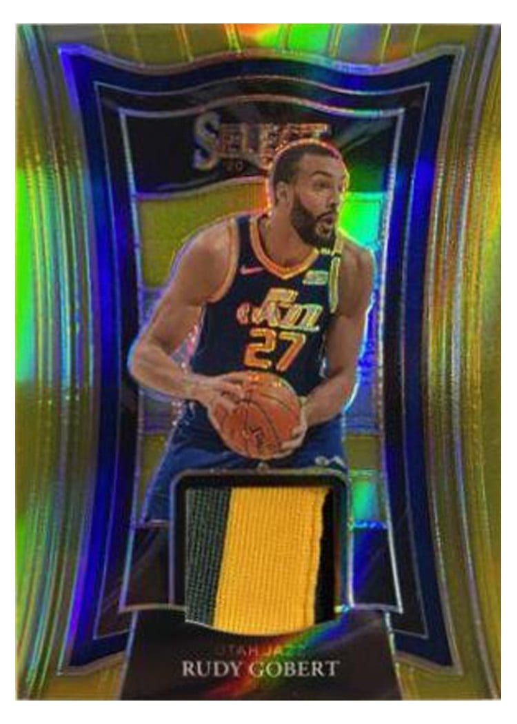 2021-22 Panini Select Base Set Rudy Gobert #179 card