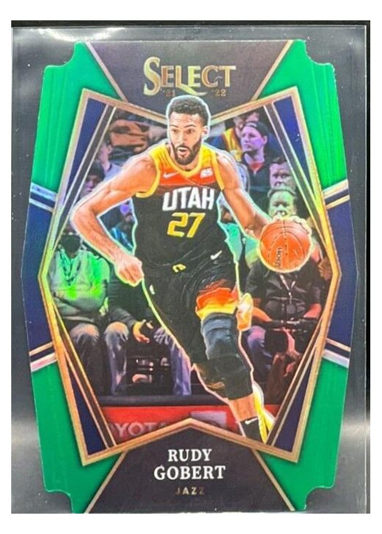 2021-22 Panini Select Base Set Rudy Gobert #179 card