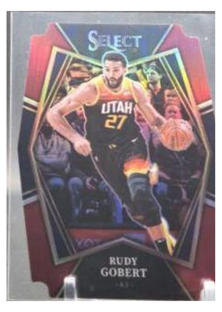 2021-22 Panini Select Base Set Rudy Gobert #179 card
