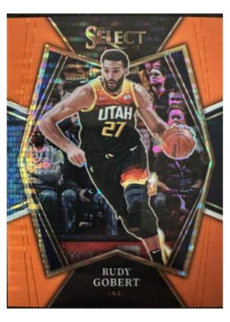 2021-22 Panini Select Base Set Rudy Gobert #179 card