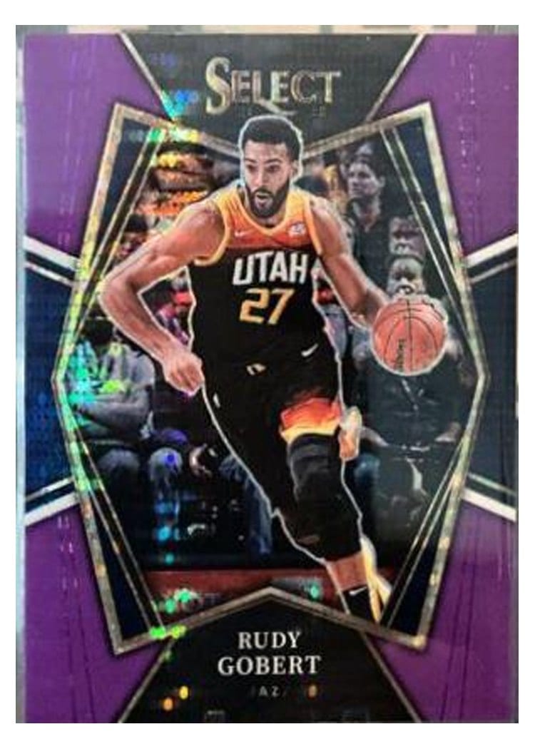 2021-22 Panini Select Base Set Rudy Gobert #179 card