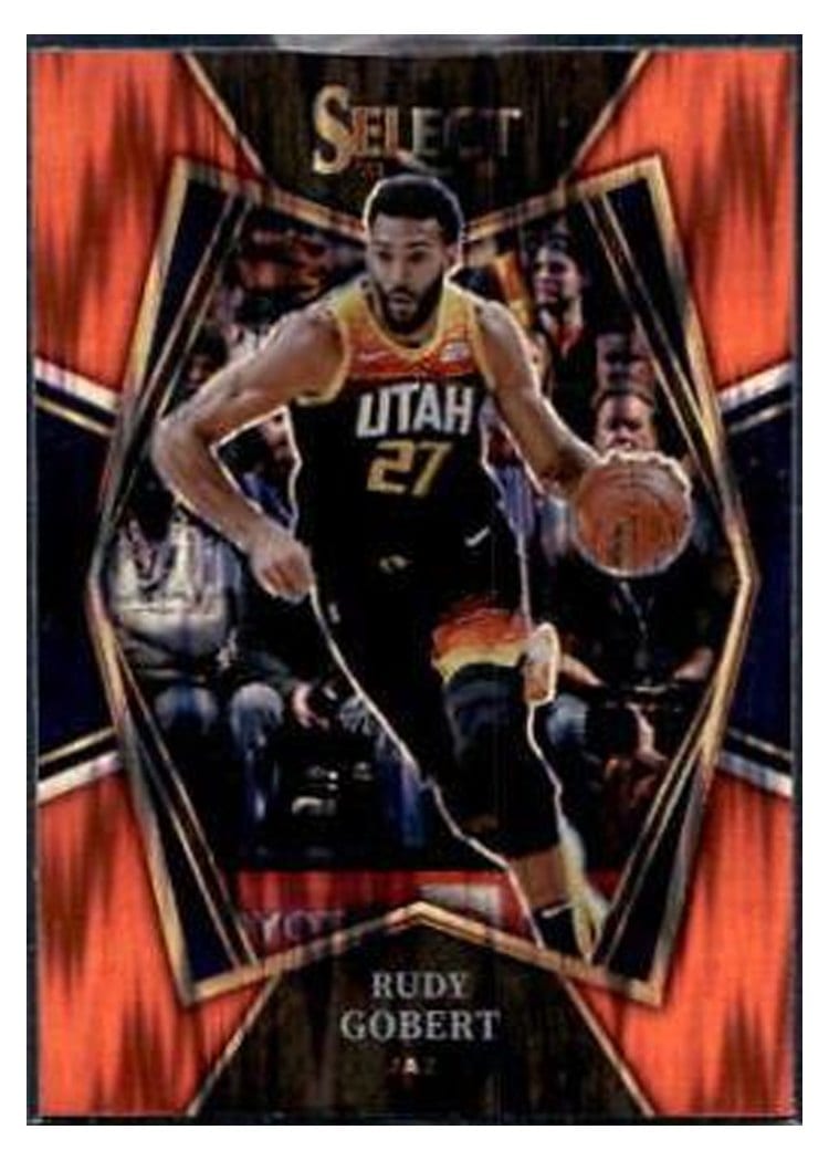 2021-22 Panini Select Base Set Rudy Gobert #179 card