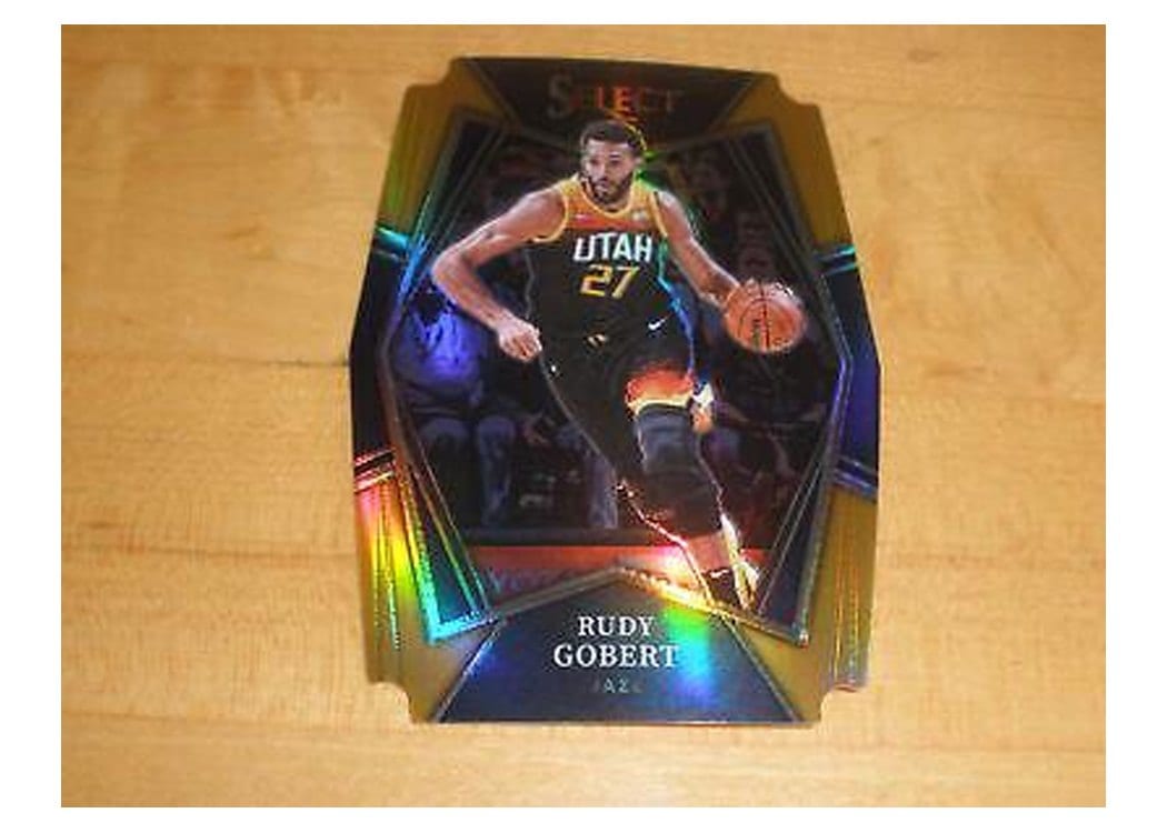2021-22 Panini Select Base Set Rudy Gobert #179 card