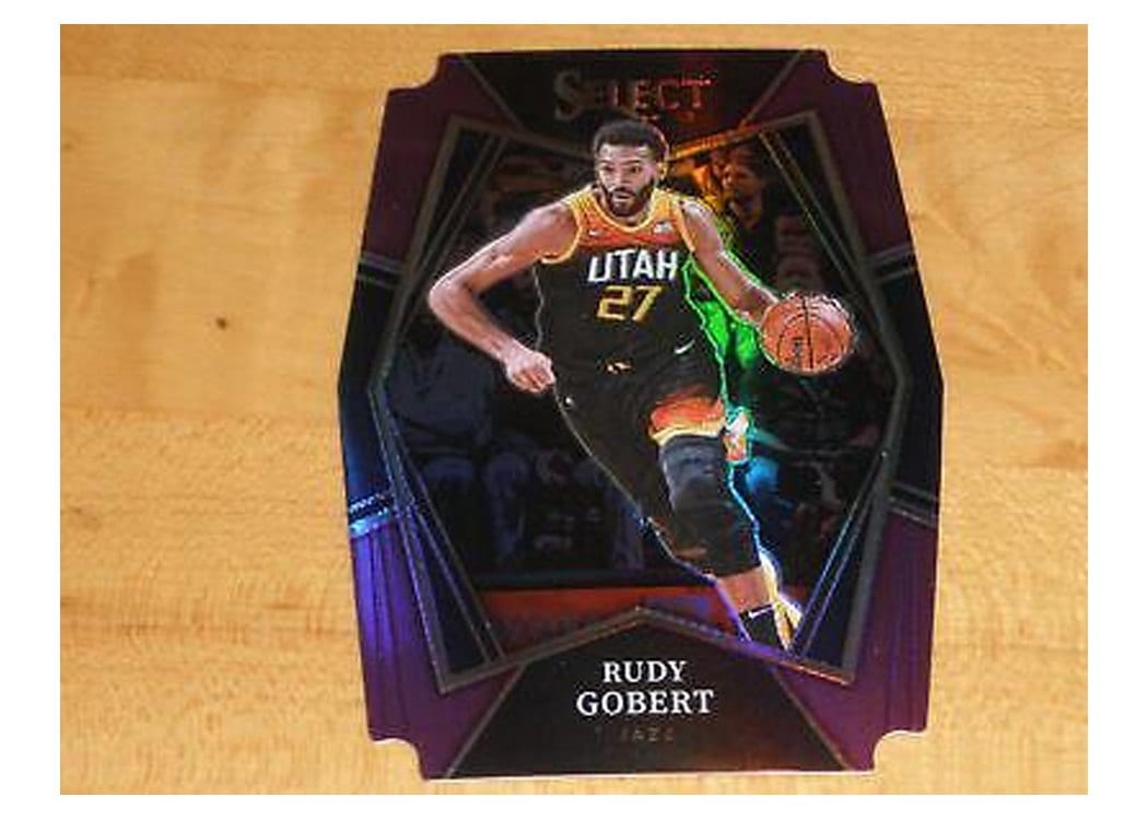 2021-22 Panini Select Base Set Rudy Gobert #179 card