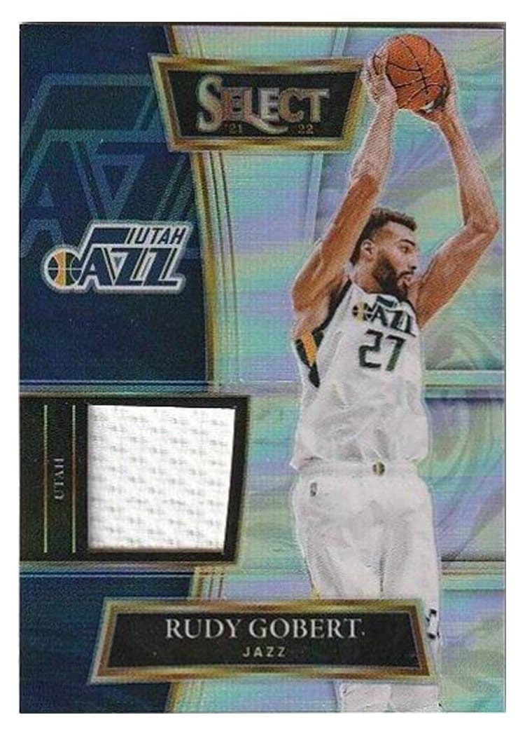2021-22 Panini Select Base Set Rudy Gobert #179 card