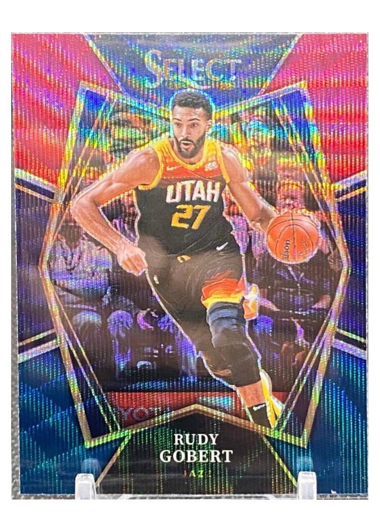 2021-22 Panini Select Base Set Rudy Gobert #179 card