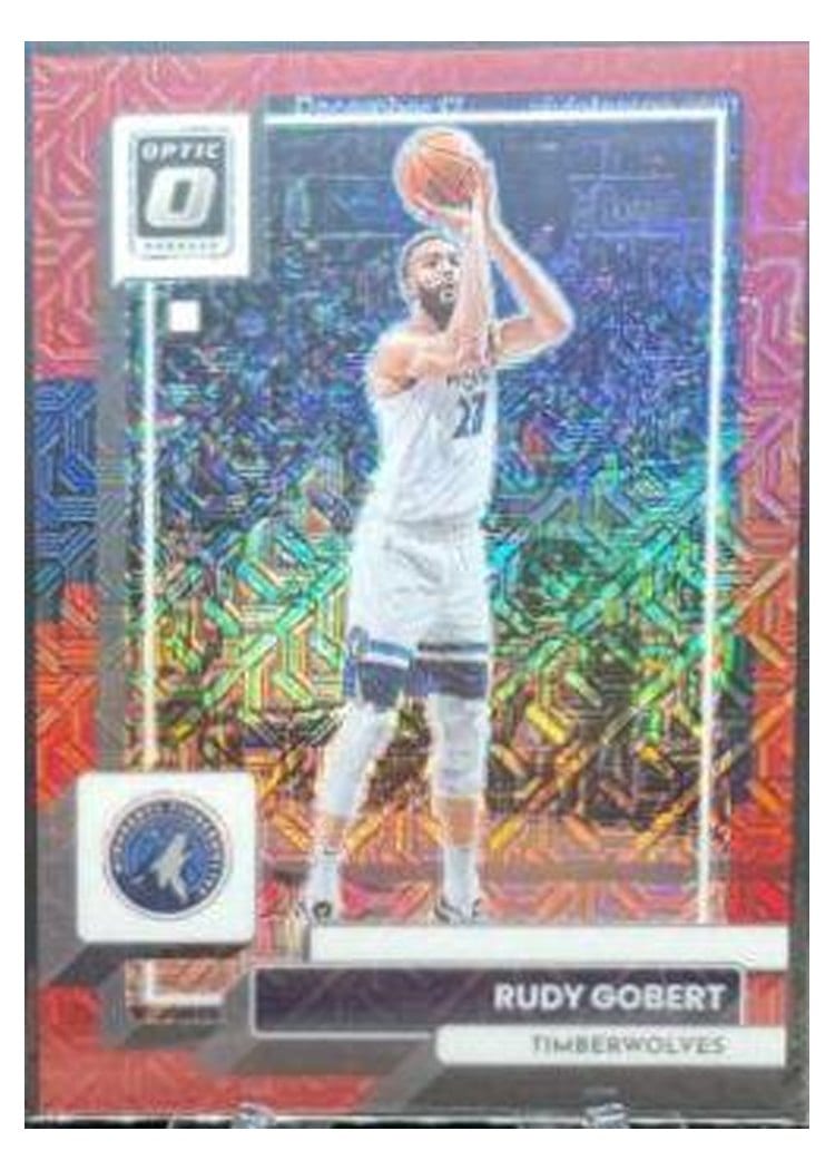 2022-23 Donruss Optic Base Set Rudy Gobert #70 card