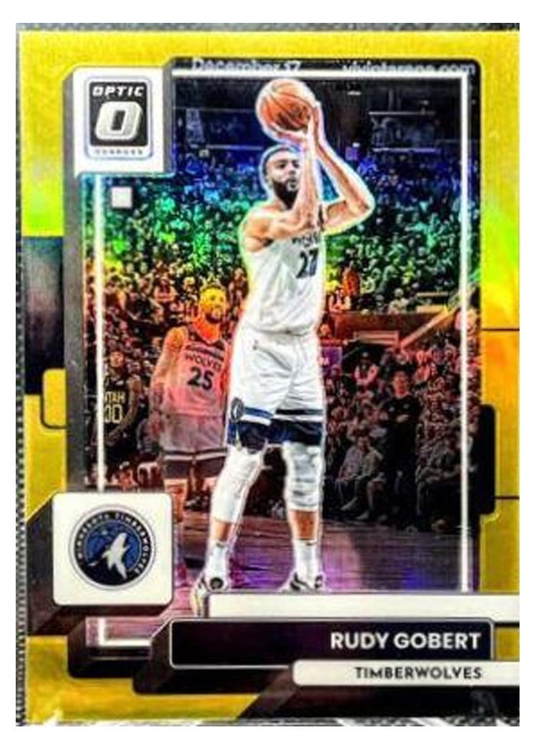 2022-23 Donruss Optic Base Set Rudy Gobert #70 card