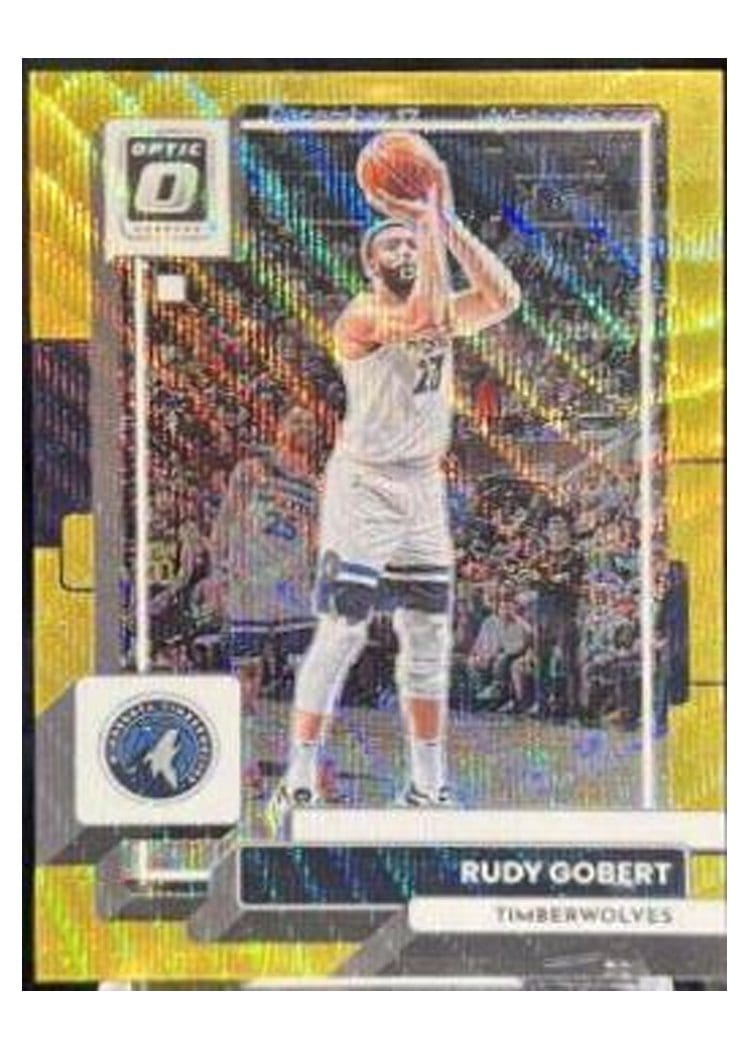 2022-23 Donruss Optic Base Set Rudy Gobert #70 card