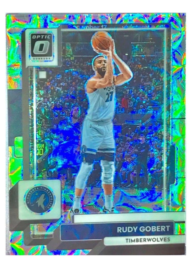 2022-23 Donruss Optic Base Set Rudy Gobert #70 card