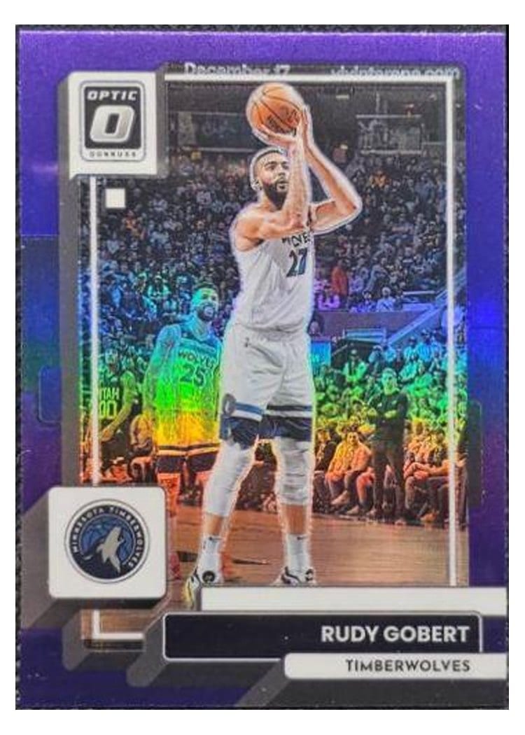 2022-23 Donruss Optic Base Set Rudy Gobert #70 card