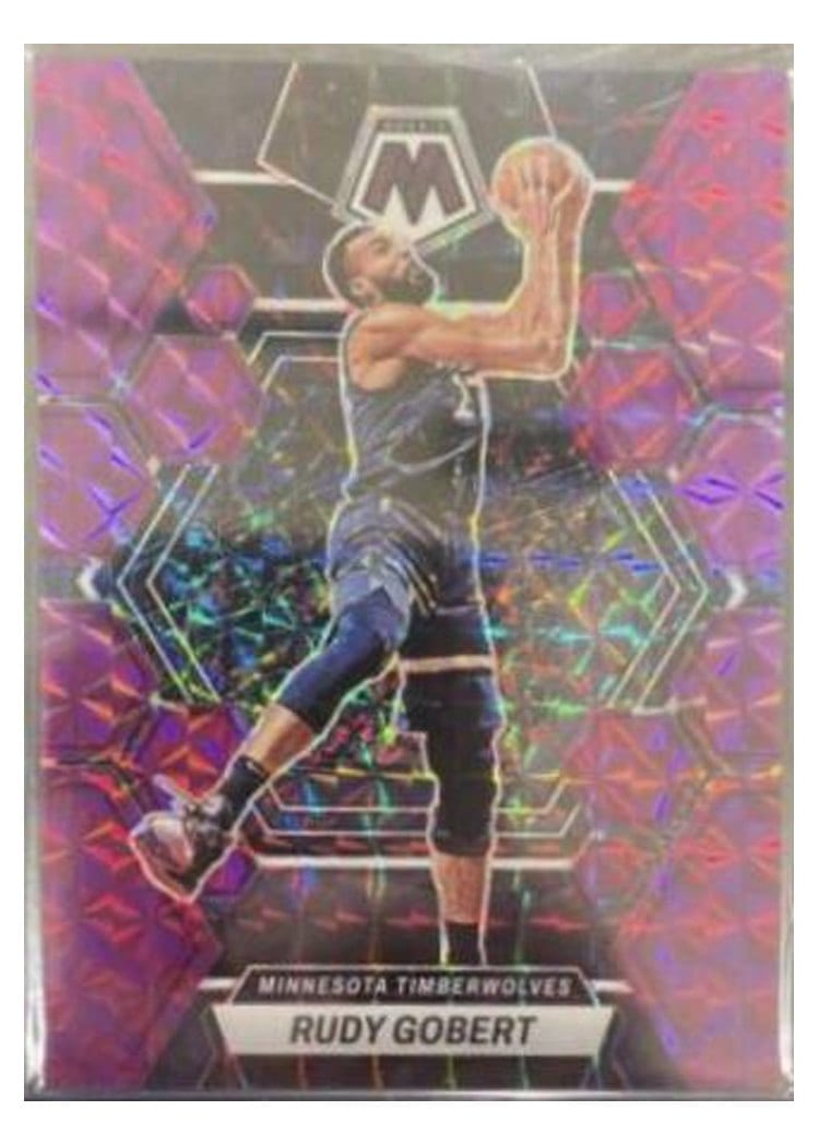 2022-23 Panini Mosaic Base Set Rudy Gobert #138 card