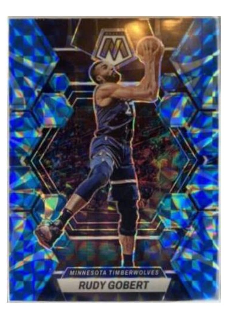 2022-23 Panini Mosaic Base Set Rudy Gobert #138 card