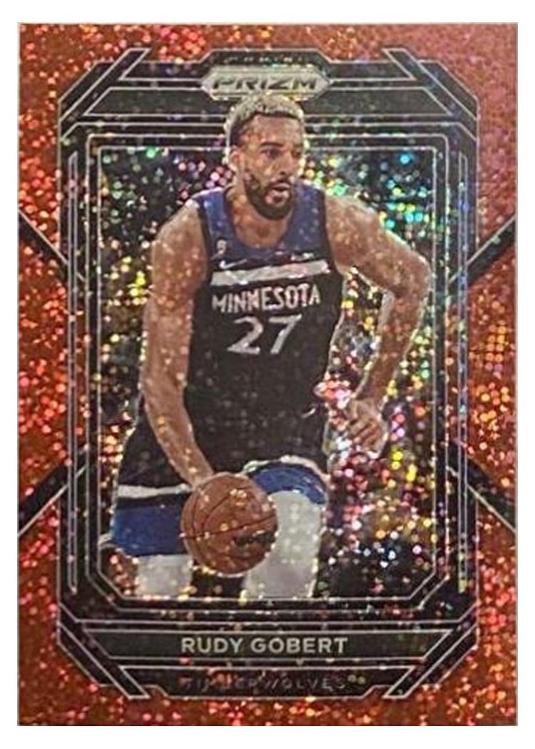 2022-23 Panini Prizm Base Set Rudy Gobert #67 card