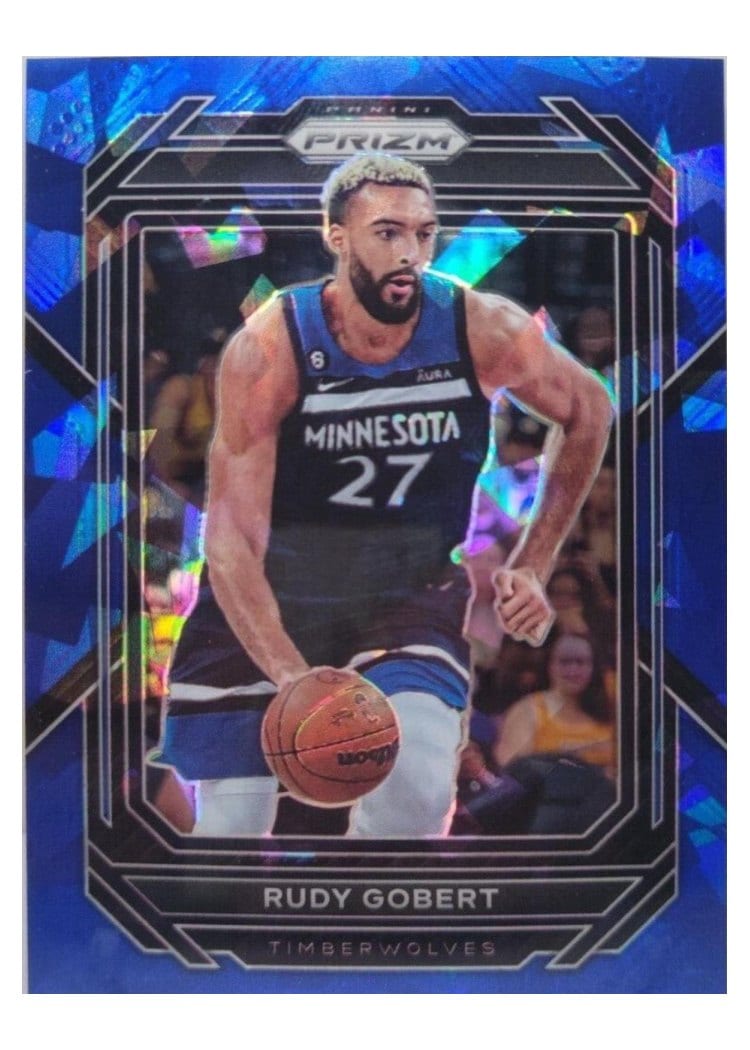 2022-23 Panini Prizm Base Set Rudy Gobert #67 card