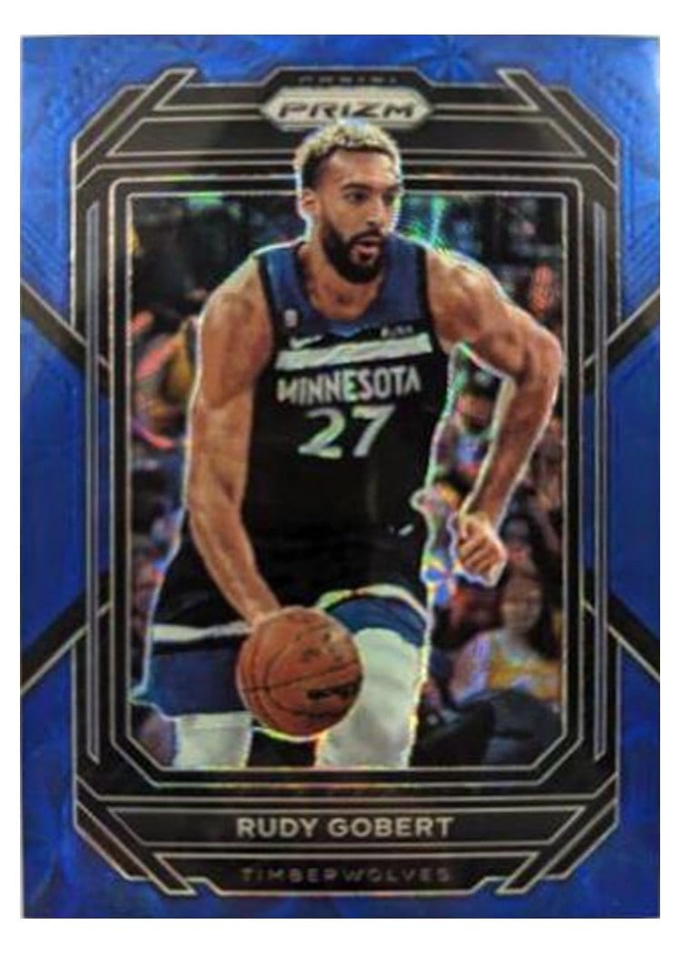 2022-23 Panini Prizm Base Set Rudy Gobert #67 card