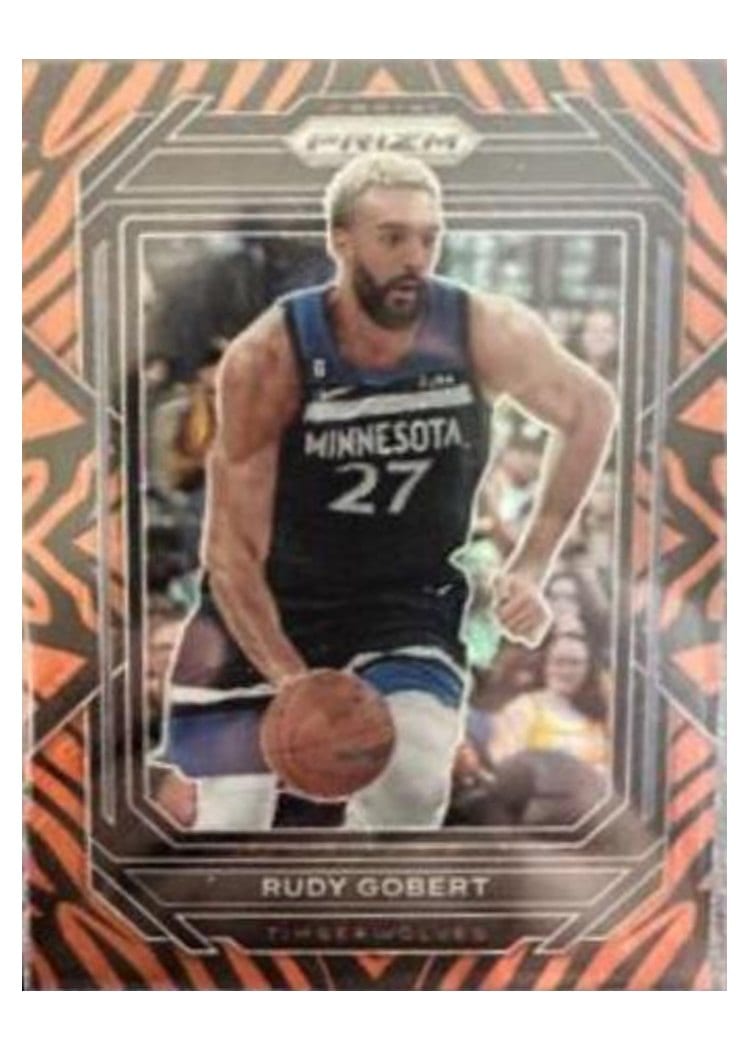 2022-23 Panini Prizm Base Set Rudy Gobert #67 card