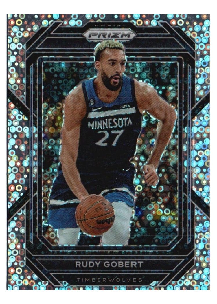 2022-23 Panini Prizm Base Set Rudy Gobert #67 card