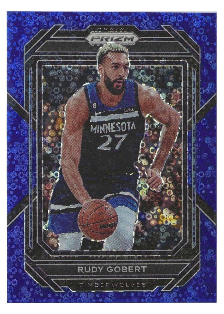 2022-23 Panini Prizm Base Set Rudy Gobert #67 card