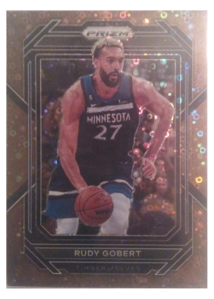 2022-23 Panini Prizm Base Set Rudy Gobert #67 card