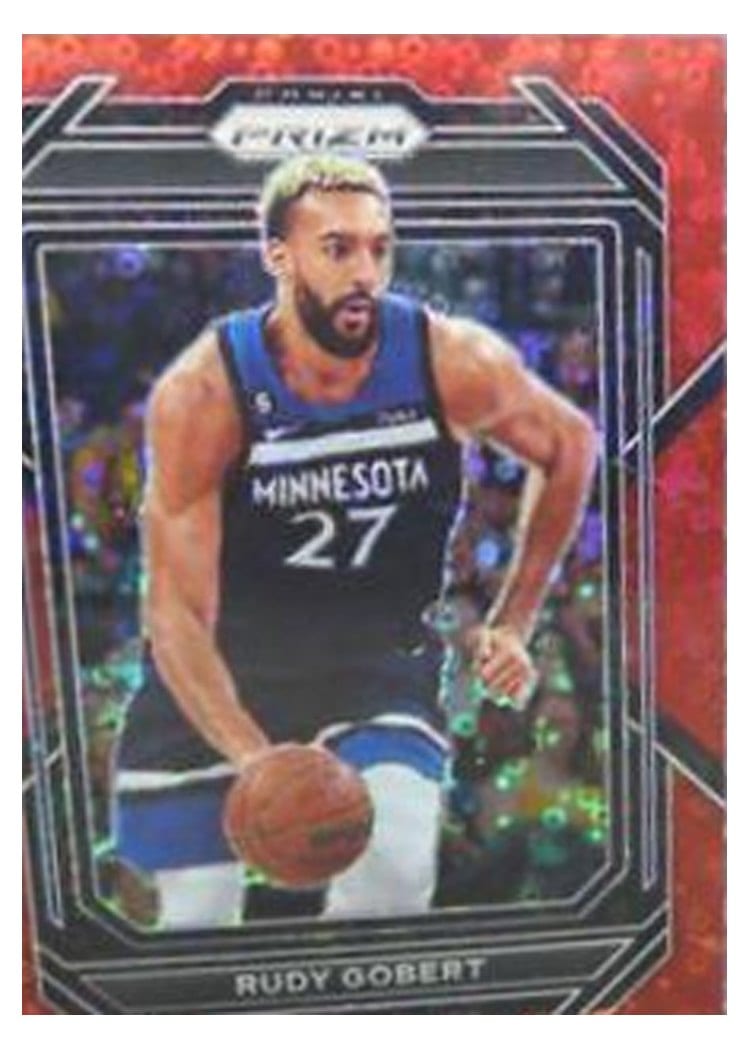 2022-23 Panini Prizm Base Set Rudy Gobert #67 card