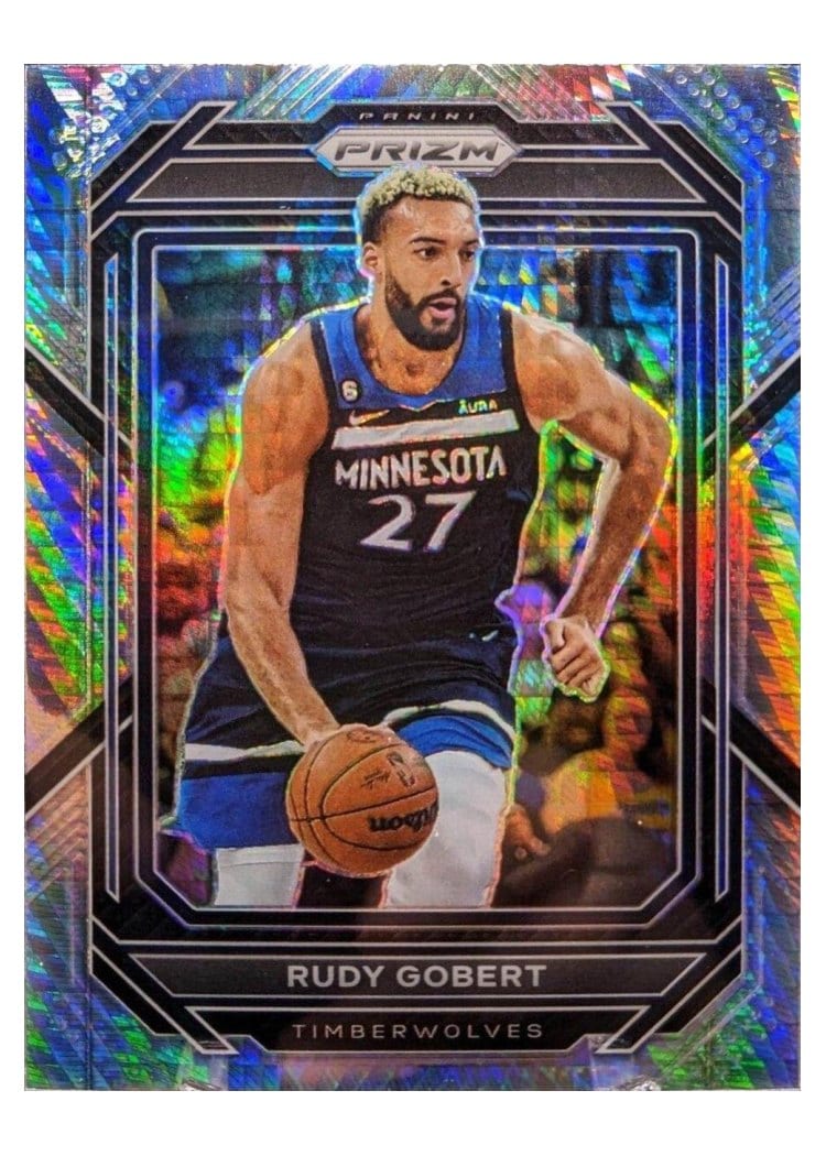 2022-23 Panini Prizm Base Set Rudy Gobert #67 card