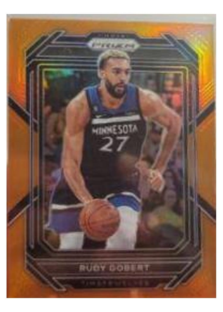 2022-23 Panini Prizm Base Set Rudy Gobert #67 card