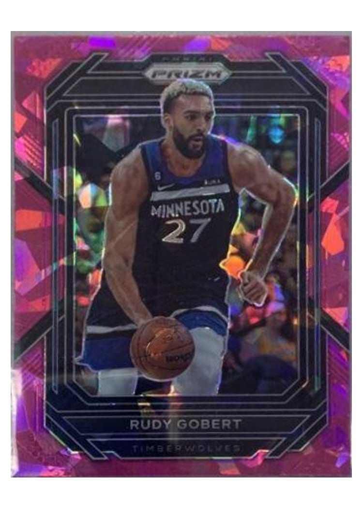 2022-23 Panini Prizm Base Set Rudy Gobert #67 card