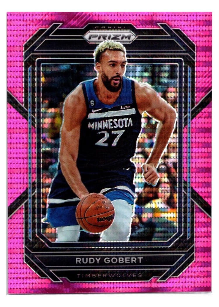 2022-23 Panini Prizm Base Set Rudy Gobert #67 card