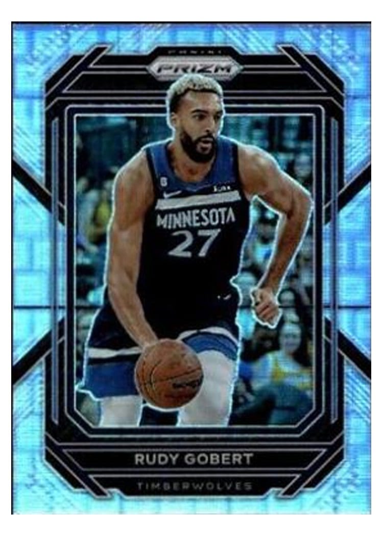 2022-23 Panini Prizm Base Set Rudy Gobert #67 card