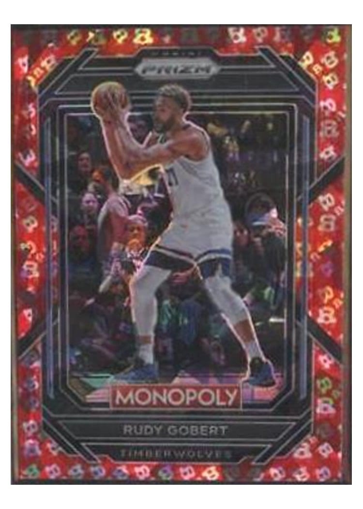 2022-23 Panini Prizm Base Set Rudy Gobert #67 card
