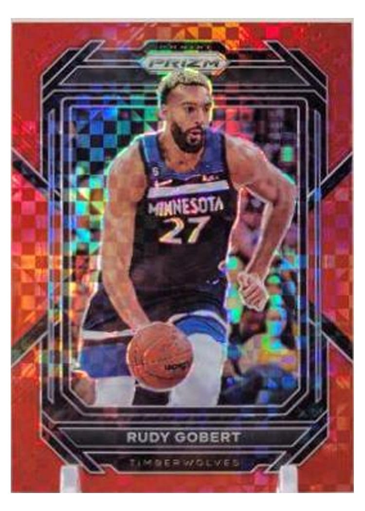 2022-23 Panini Prizm Base Set Rudy Gobert #67 card