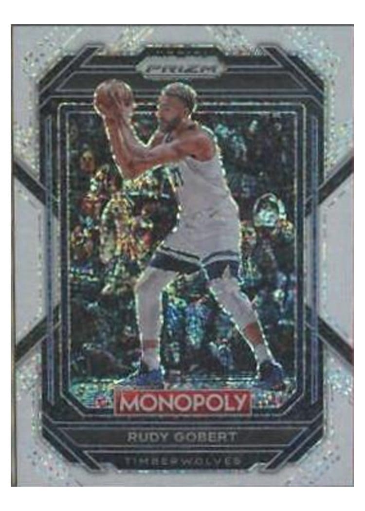 2022-23 Panini Prizm Base Set Rudy Gobert #67 card