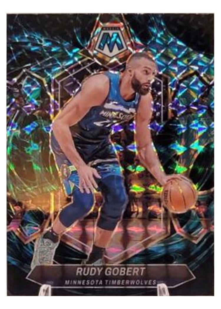 2023-24 Panini Mosaic Base Set Rudy Gobert #52 card
