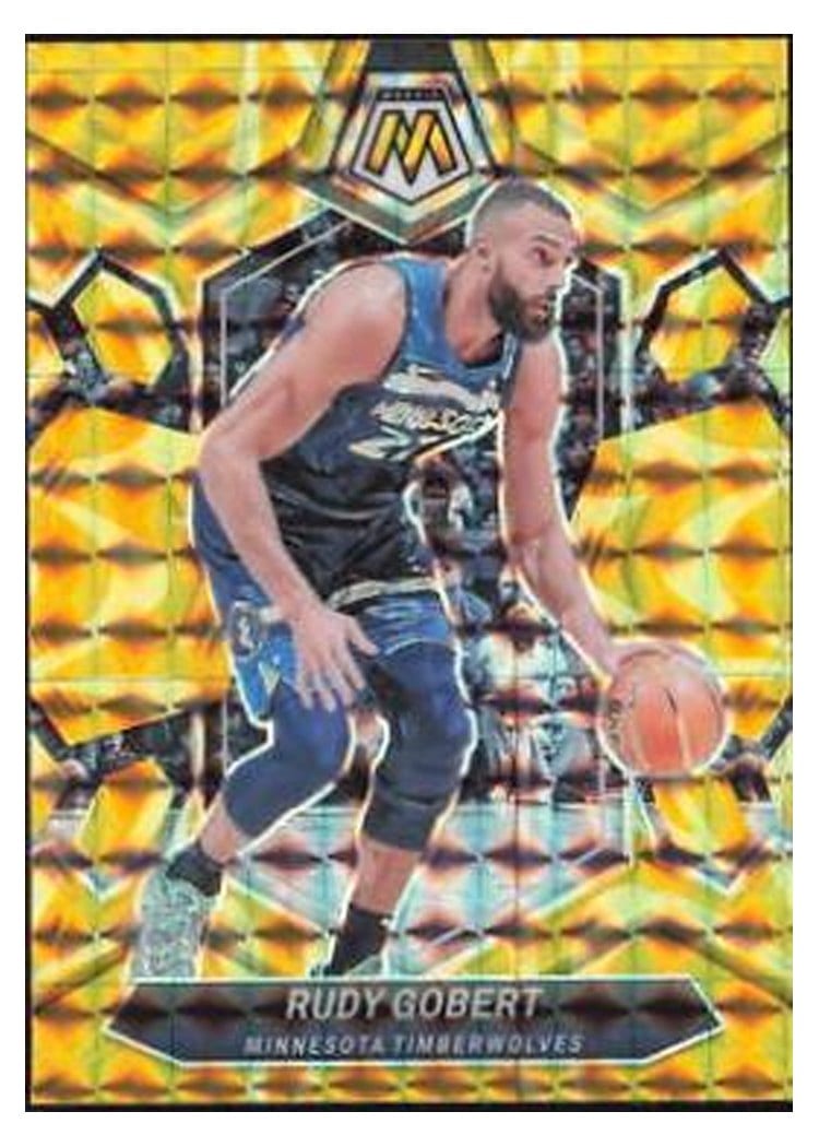 2023-24 Panini Mosaic Base Set Rudy Gobert #52 card