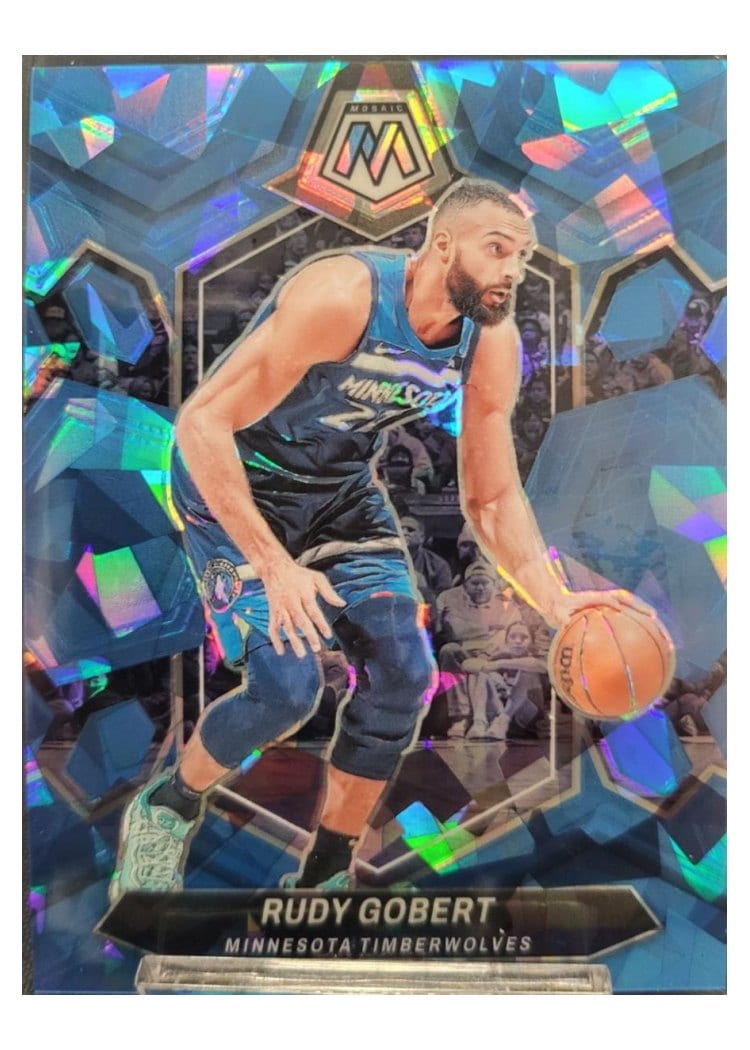 2023-24 Panini Mosaic Base Set Rudy Gobert #52 card