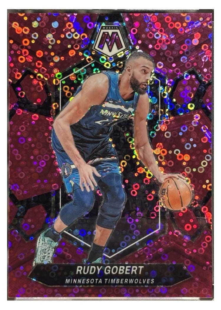 2023-24 Panini Mosaic Base Set Rudy Gobert #52 card