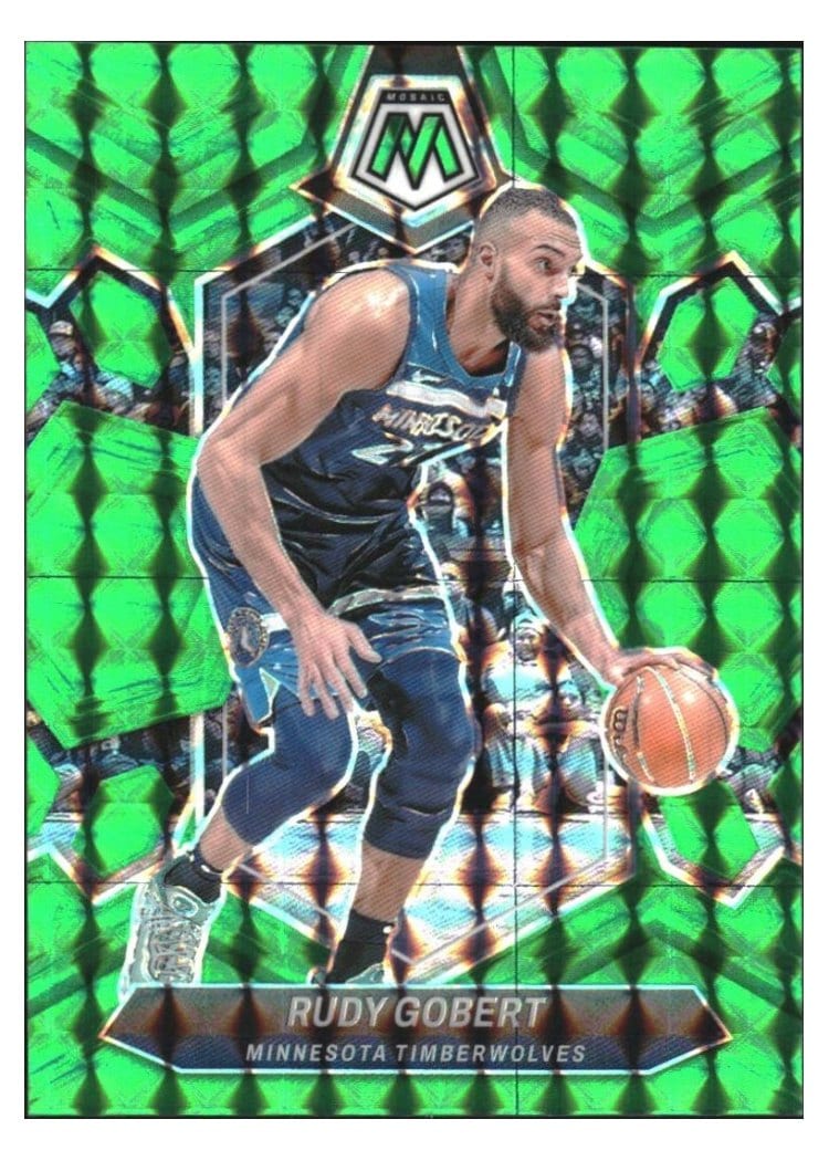 2023-24 Panini Mosaic Base Set Rudy Gobert #52 card
