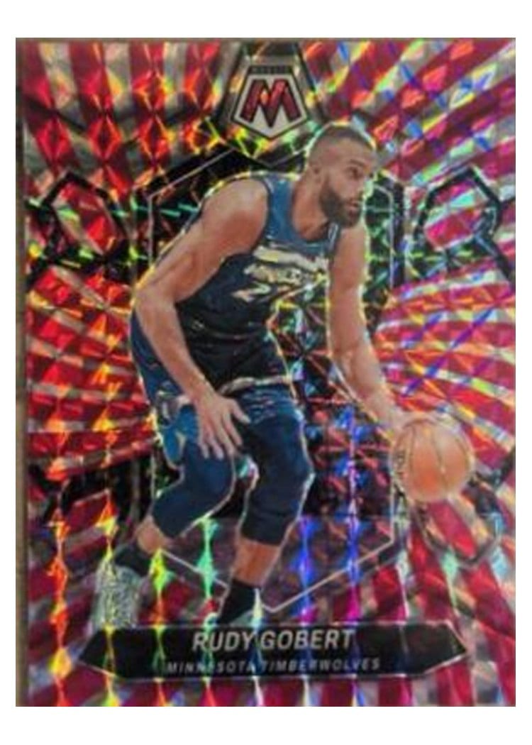 2023-24 Panini Mosaic Base Set Rudy Gobert #52 card