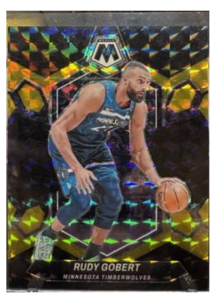 2023-24 Panini Mosaic Base Set Rudy Gobert #52 card